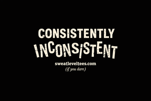 CONSISTENTLY INCONSISTENT