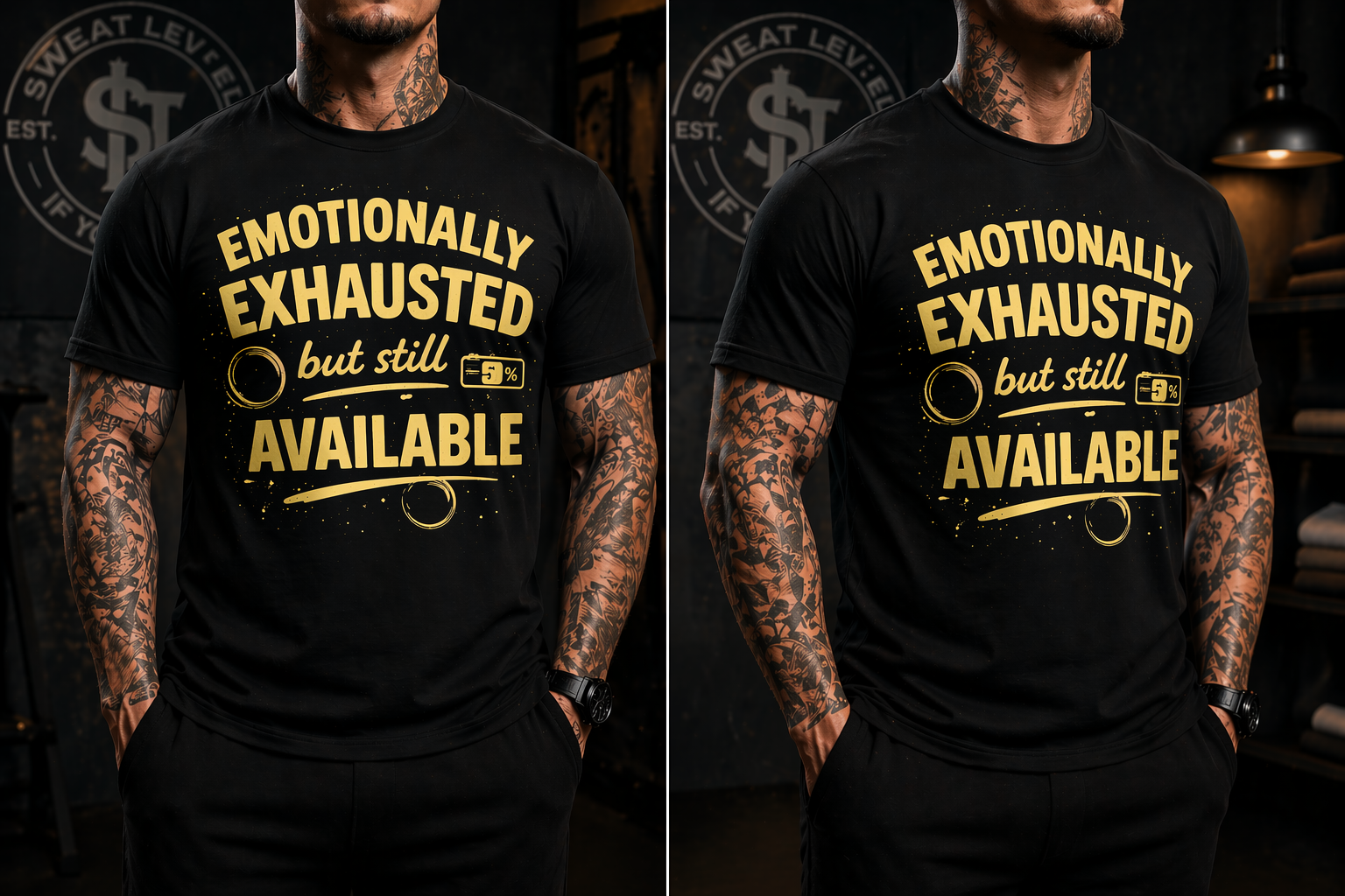 EMOTIONALLY EXHAUSTED, BUT STILL AVAILABLE