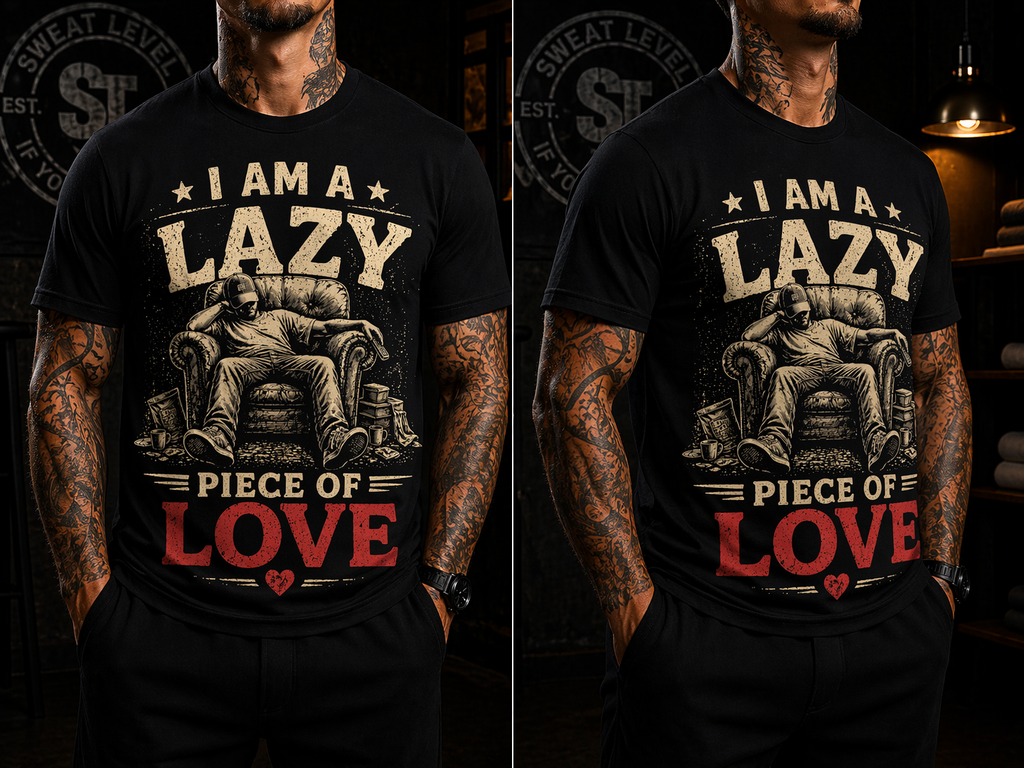 I AM A LAZY PIECE OF LOVE