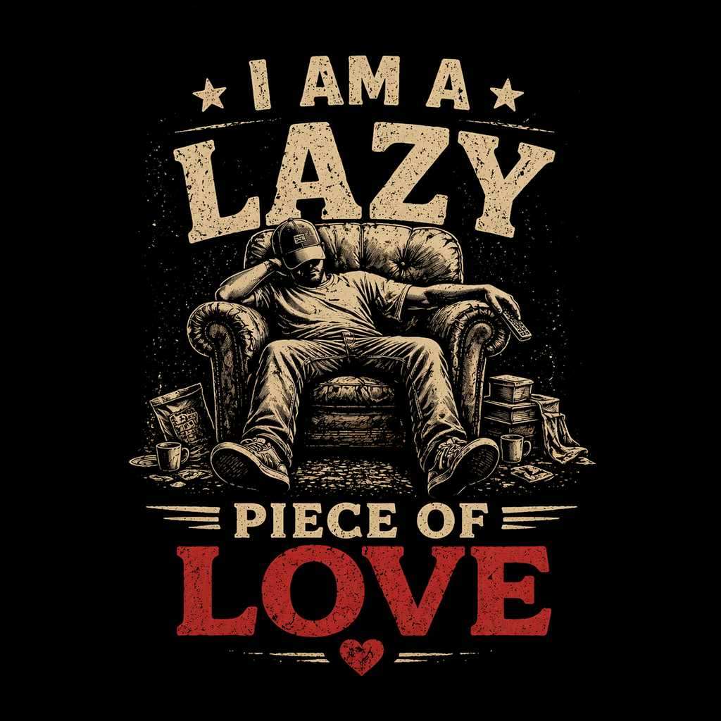 I AM A LAZY PIECE OF LOVE