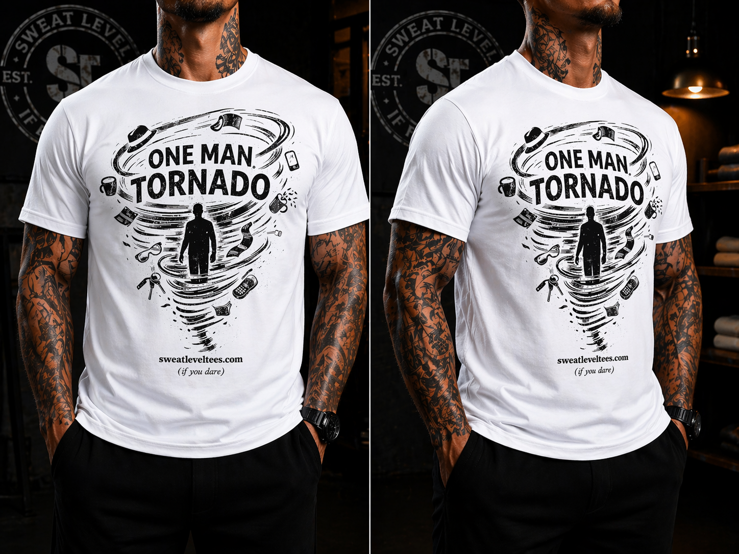 ONE MAN TORNADO